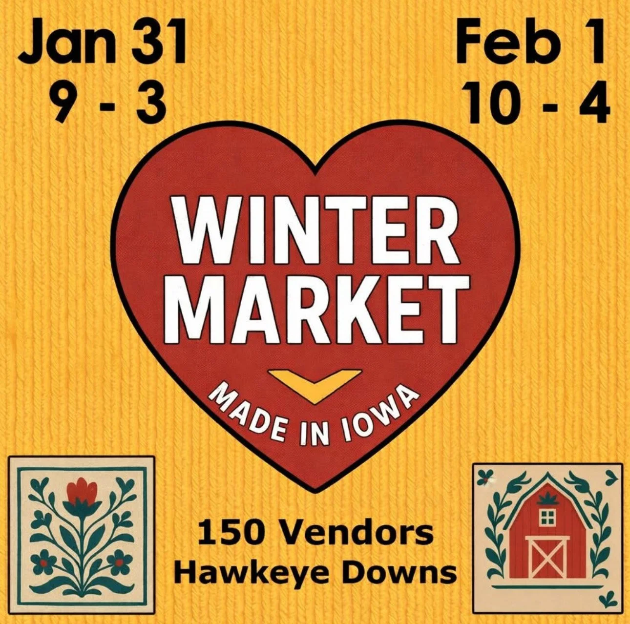 Made In Iowa Winter Market 