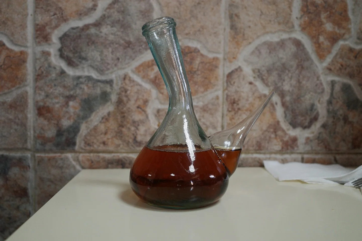 Traditional Catalonian &ldquo;Fork Breakfast&rdquo; of braised meats and wine at Gelida. No frills, amazing local food and experience. 

Pictured: wine for breakfast, Pa amb tom&agrave;quet, braised beef cheek, cap I pota veal, chickpea stew