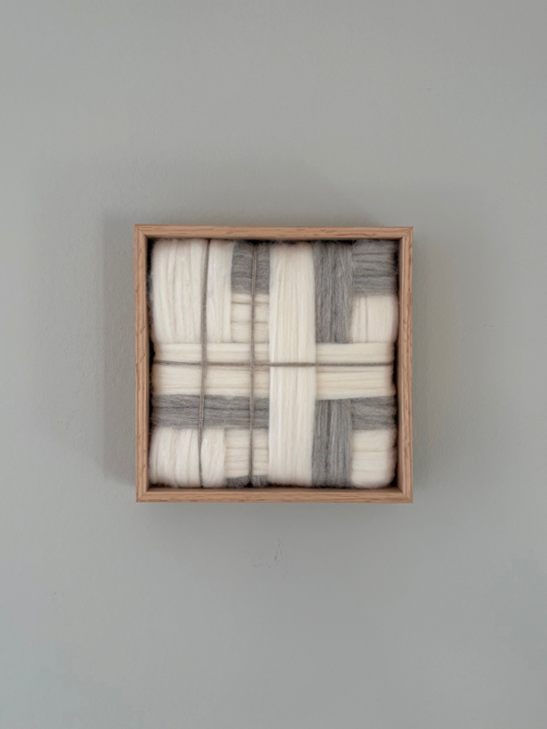 Experience Merino Dreams no. 01 by Kathrine Kirk — an evocative blend of vintage paper with soft textile nuances, inviting calm and tactile reflection.