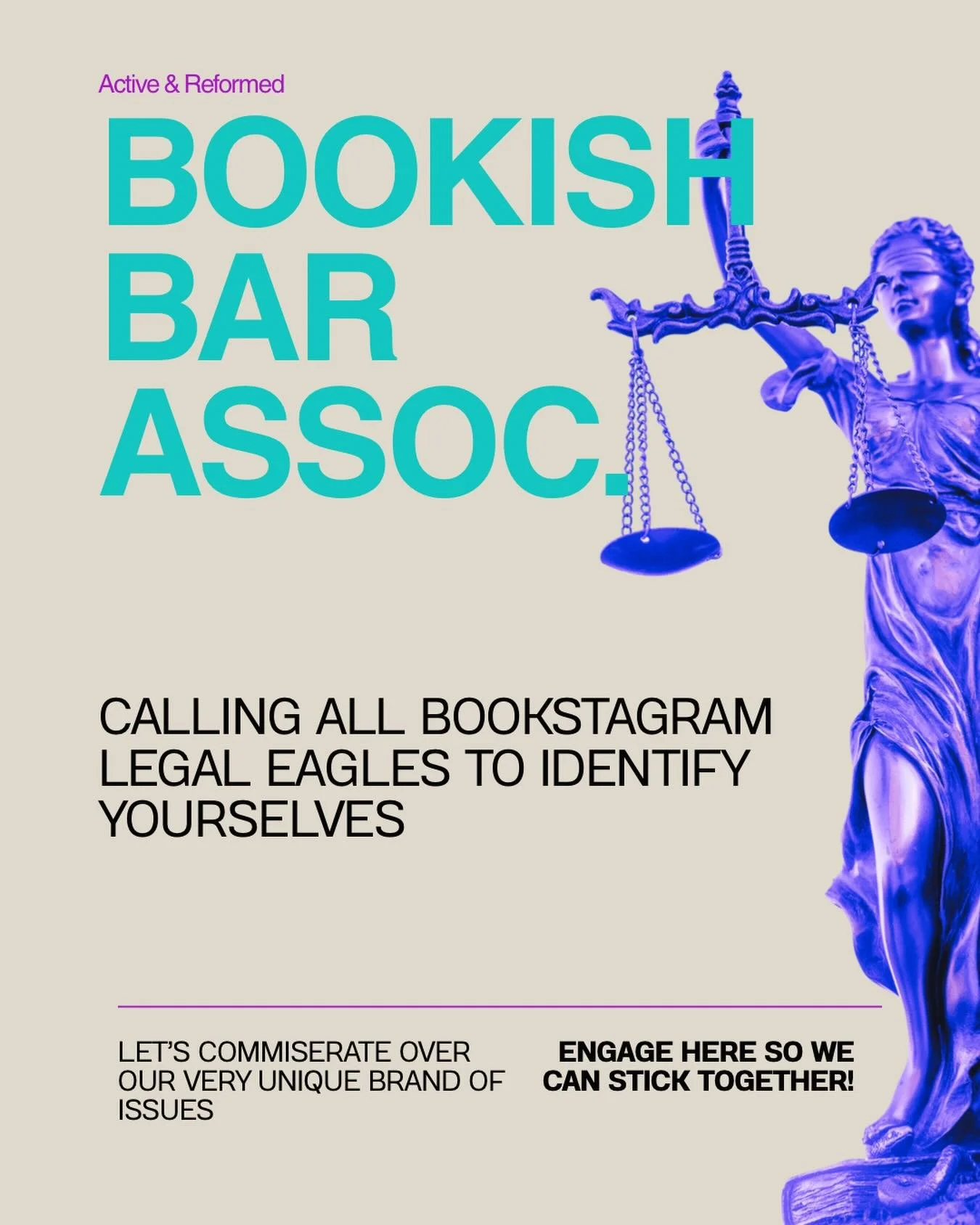 Where my literary lawyers at? 
Hoping to start a gang with @akpeterswrites @raja_the_lawyer @trevorgjacksonauthor @thehopefulwordsmith et al.