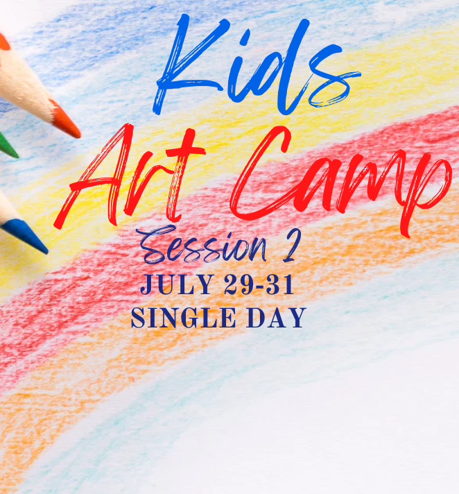 Session 2 - Galaxies Above Art Camp - Single Day  (Ages 6-12) 9am-noon