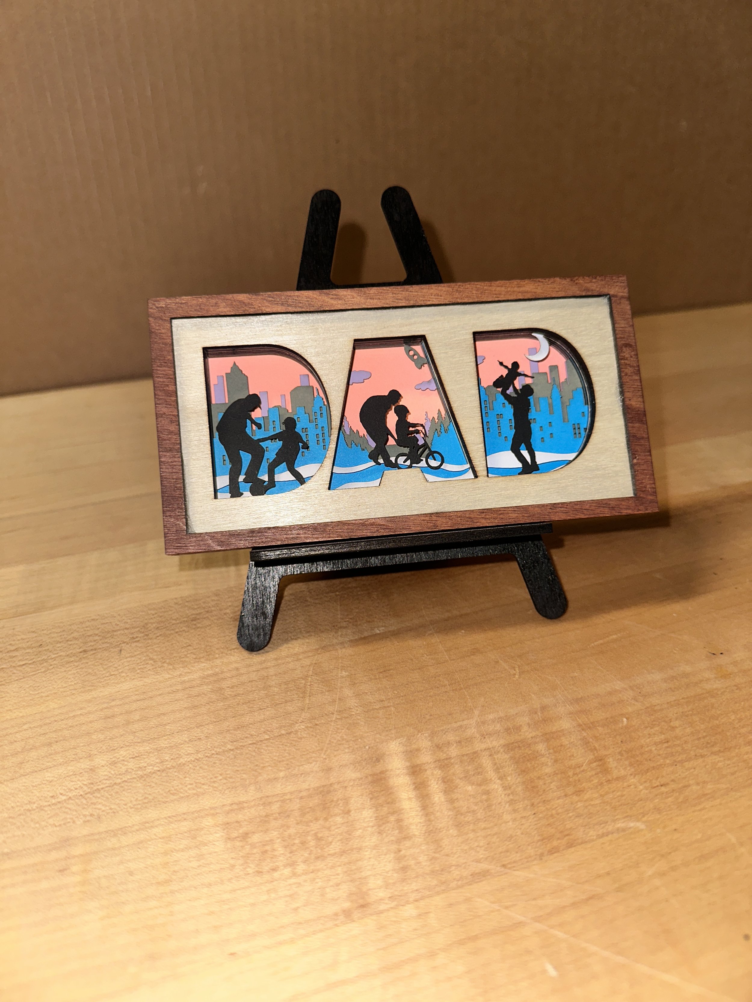 Father's Day layered box