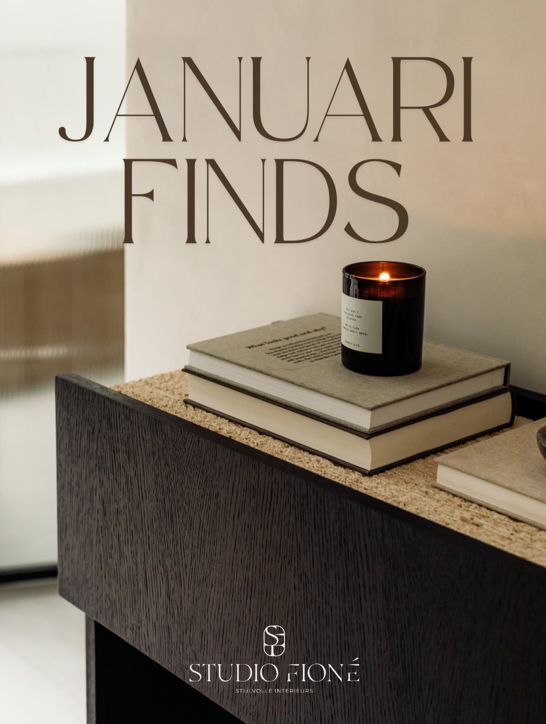 January finds
Favorieten die warmte, karakter en sfeer brengen in het interieur 🤎

Merken:
&bull; @byboonl &ndash; speels, trendy &amp; modern
&bull; @lightandliving &ndash; sfeervol, elegant &amp; warm
&bull; @eleonorameubelen &ndash; robuust, tijd