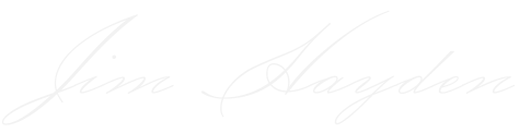 Signature of Jim Hayden in cursive