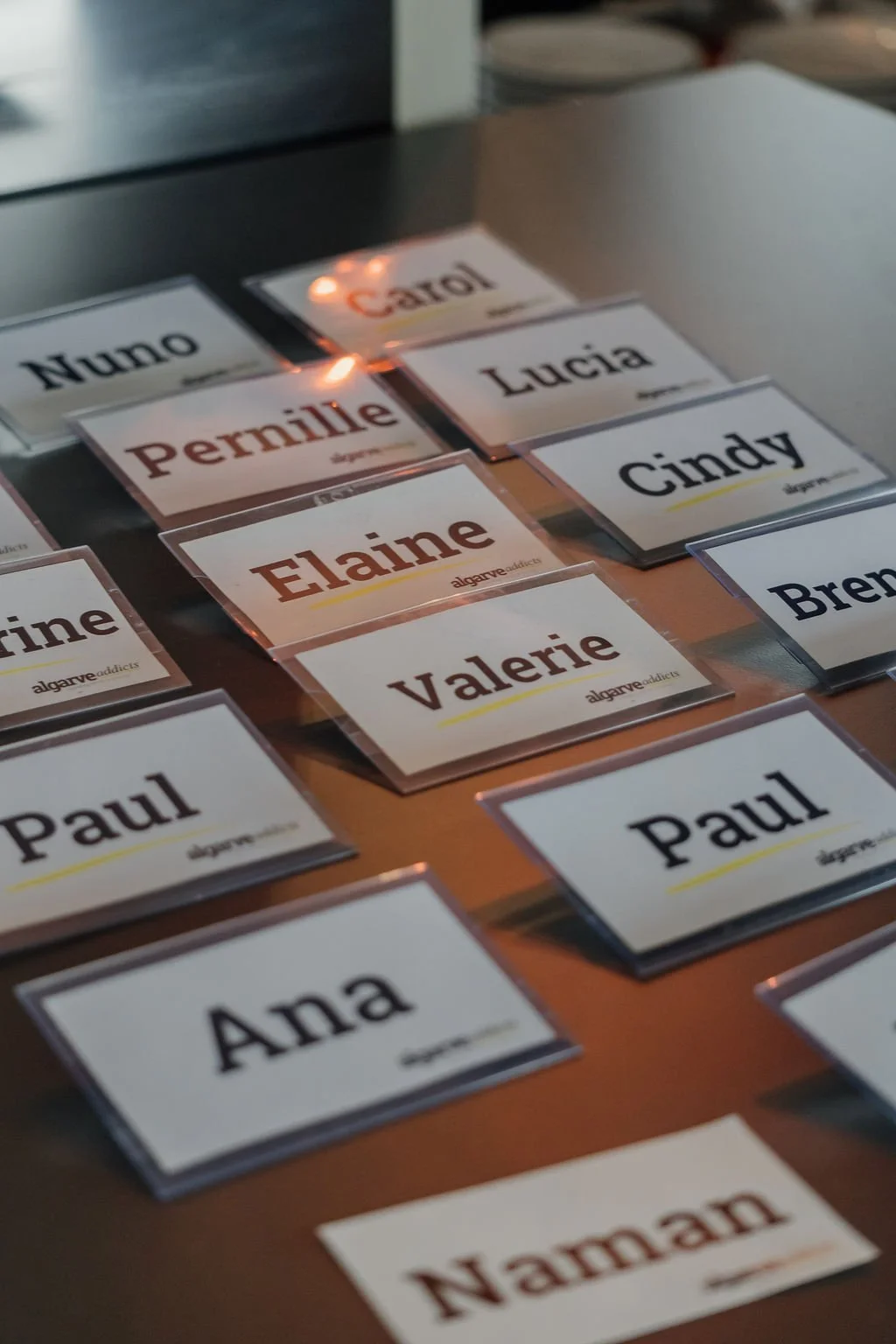 algarve addicts name tags