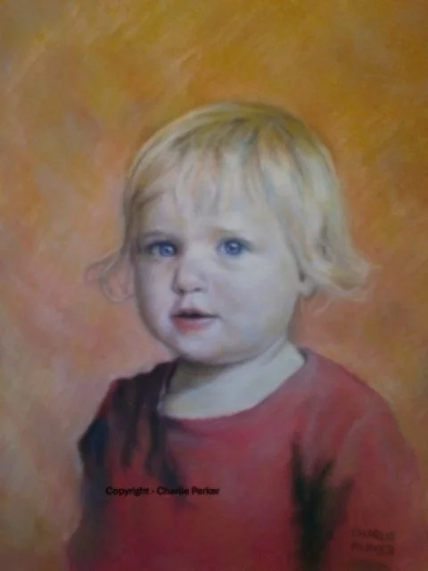 477. Grandchild. 2011. Pastel. Dimensions - 50cm x 40cm. Sold.