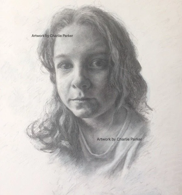 456. Millie. 2021, Pastel. Dimensions - 28cm x 35cm. Sold.