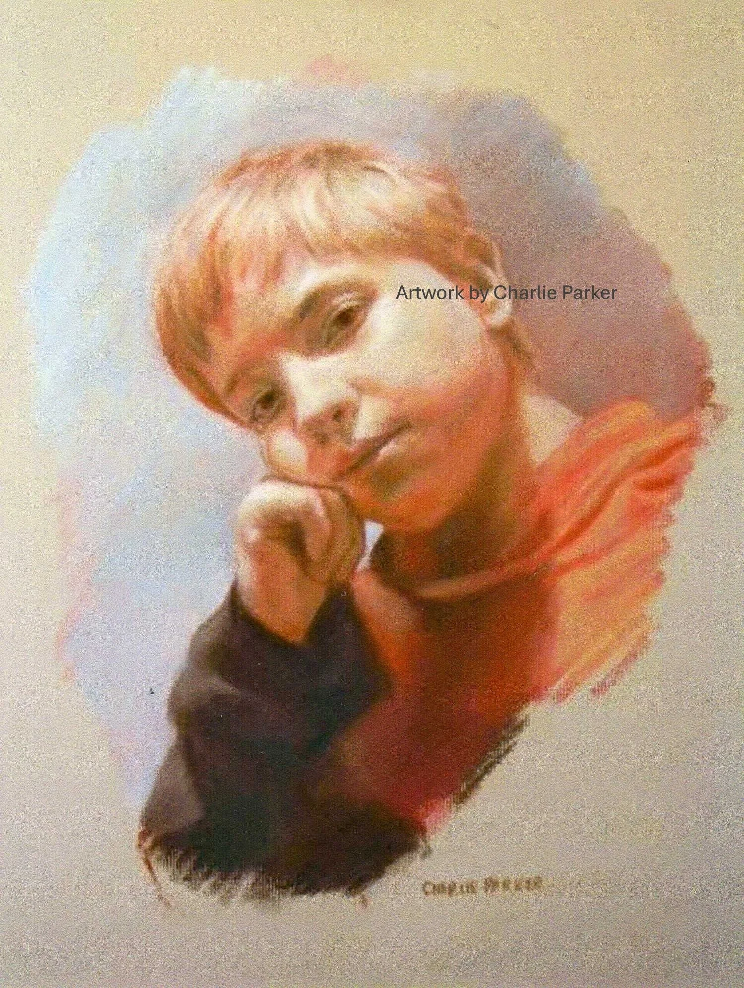 427. Adam II, 2004, Pastel, Dimensions - 35cm x 45cm. Sold.