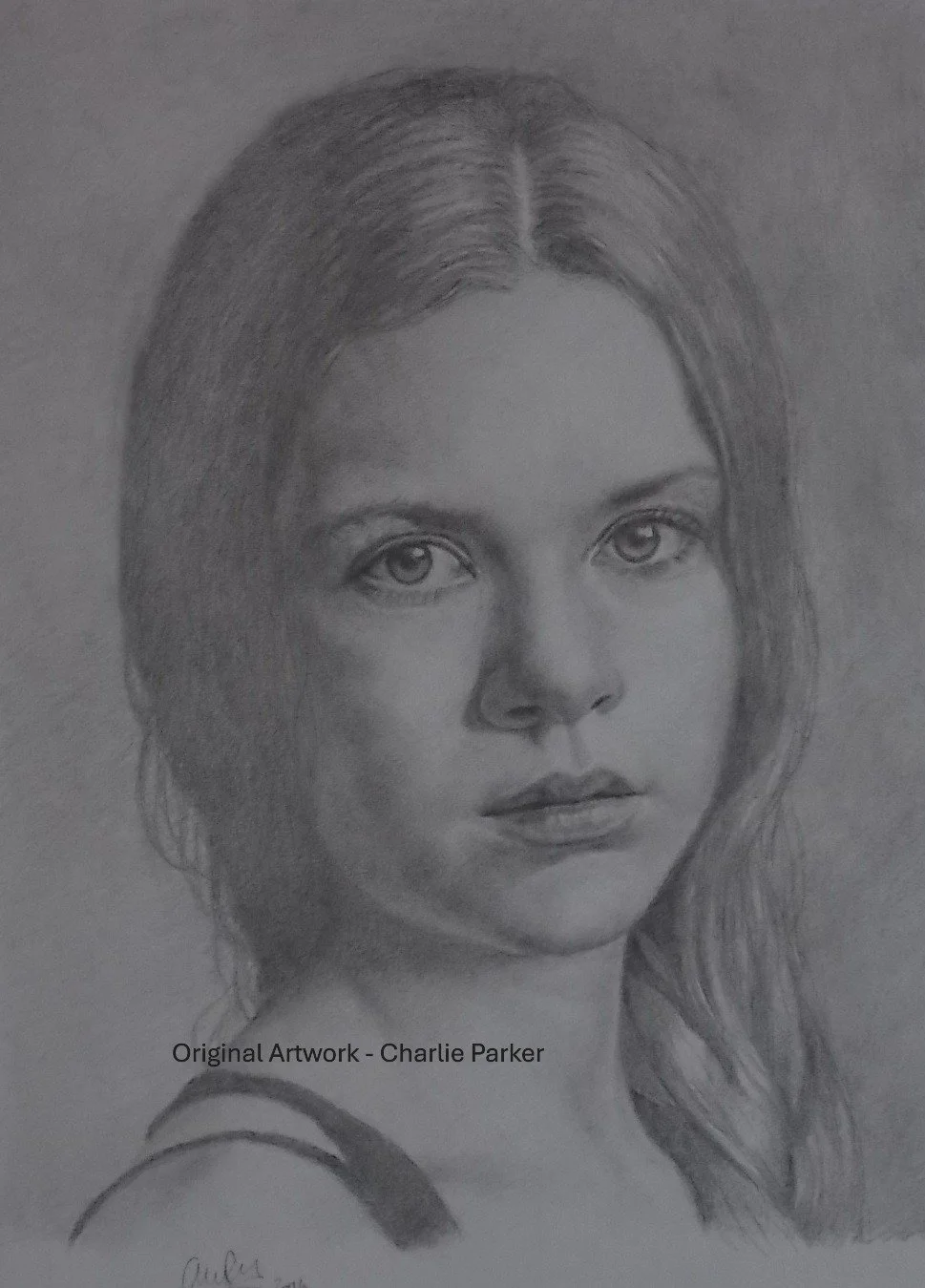 475. Life Study V. 2018. Pencil. Dimensions - 43cm x 30cm. For Sale.