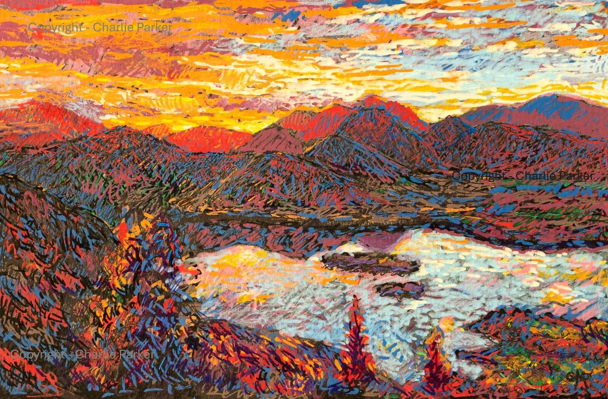 229. Untitled, 2022, Ink. Dimensions - 15cm x 12cm. For Sale.