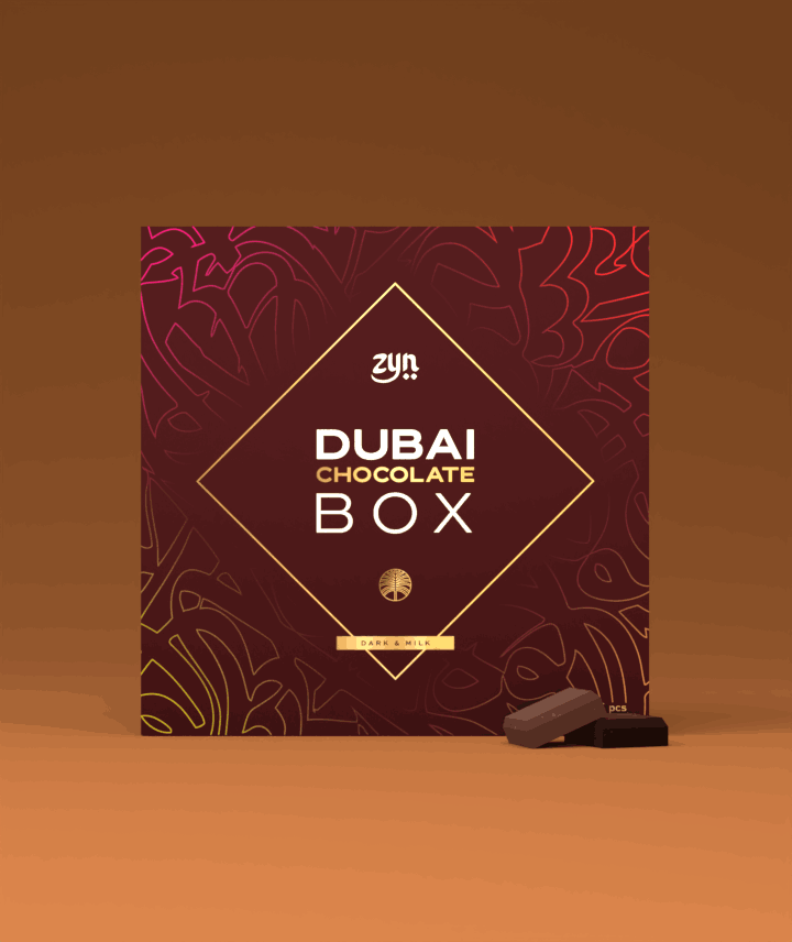 BOX 25 pcs. Dubai Chocolate