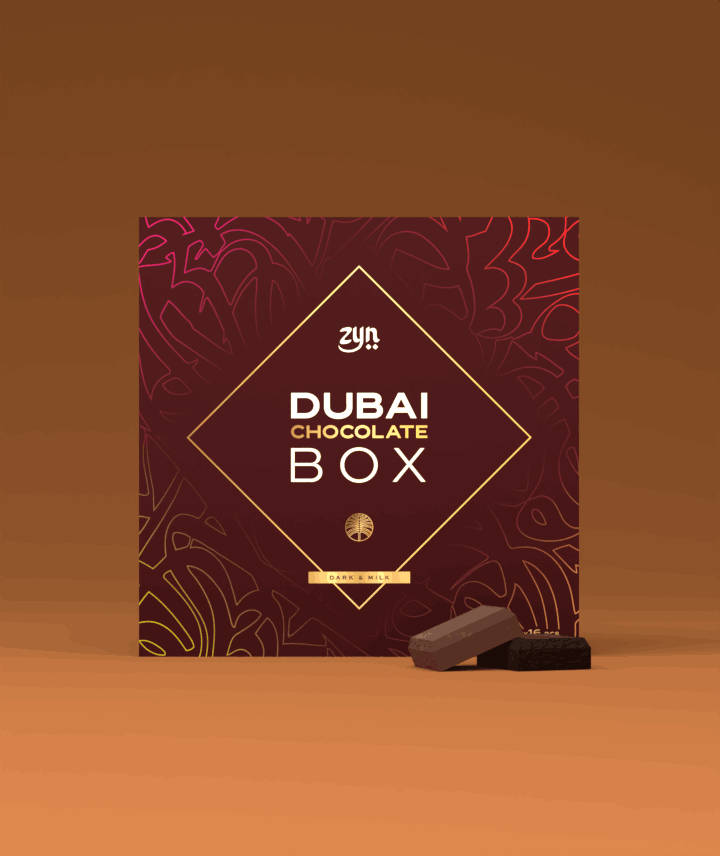 BOX 16 pcs. Dubai Chocolate