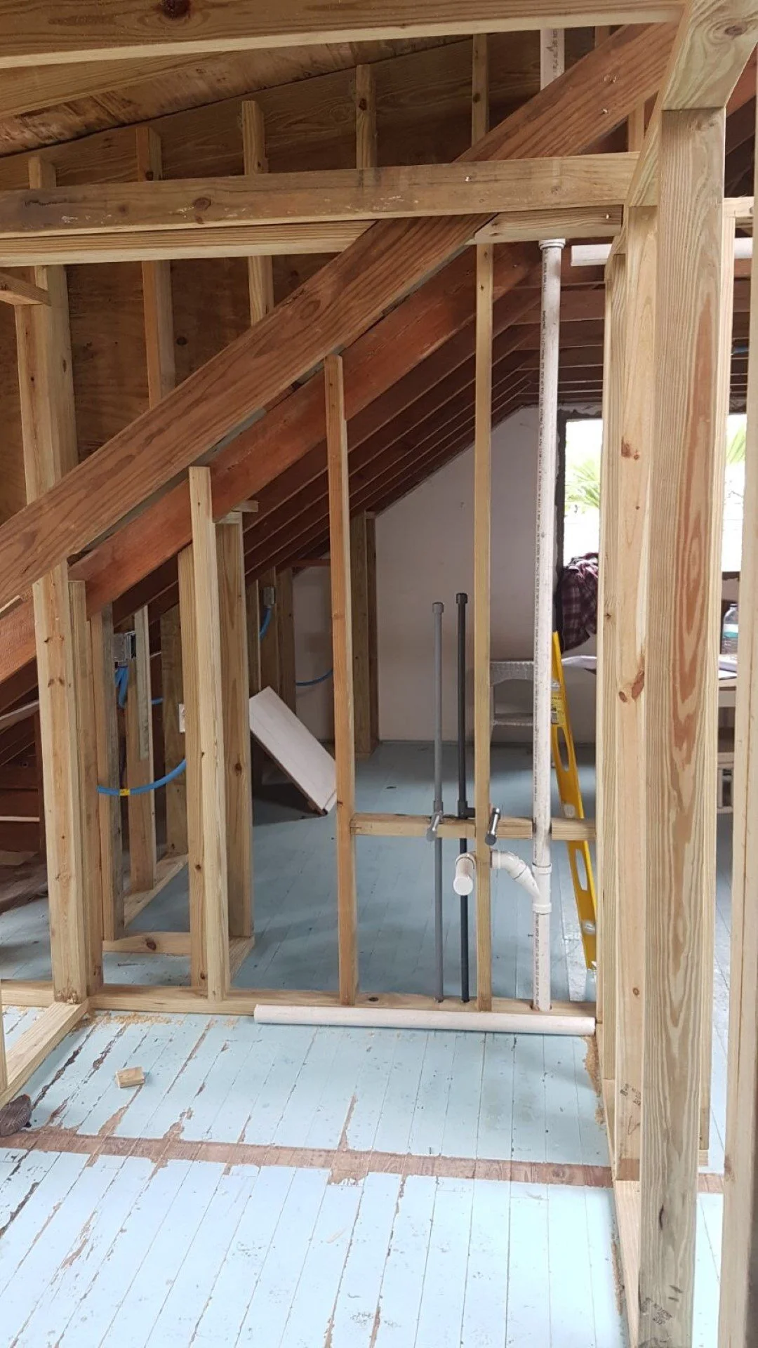 Chanticleer Hill during renovation Harbour Island Bahamas