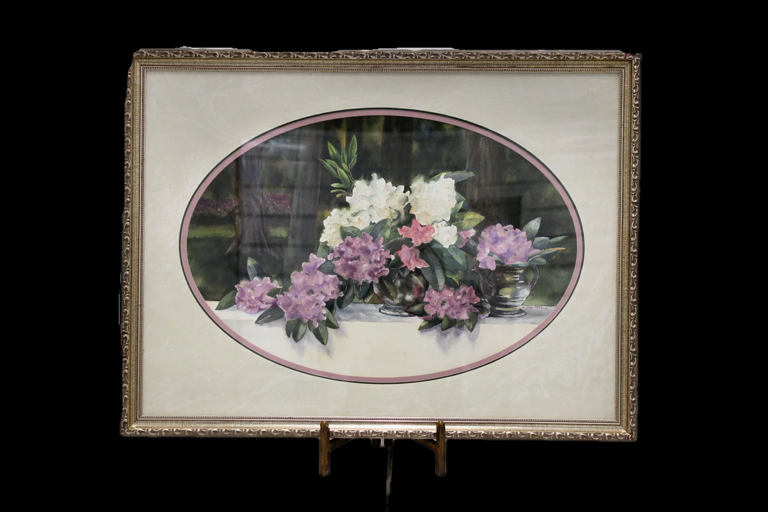 Lovely Lavender 
Frame: 28in x 21in 
Painting: 21 1/3in x 14 1/2in