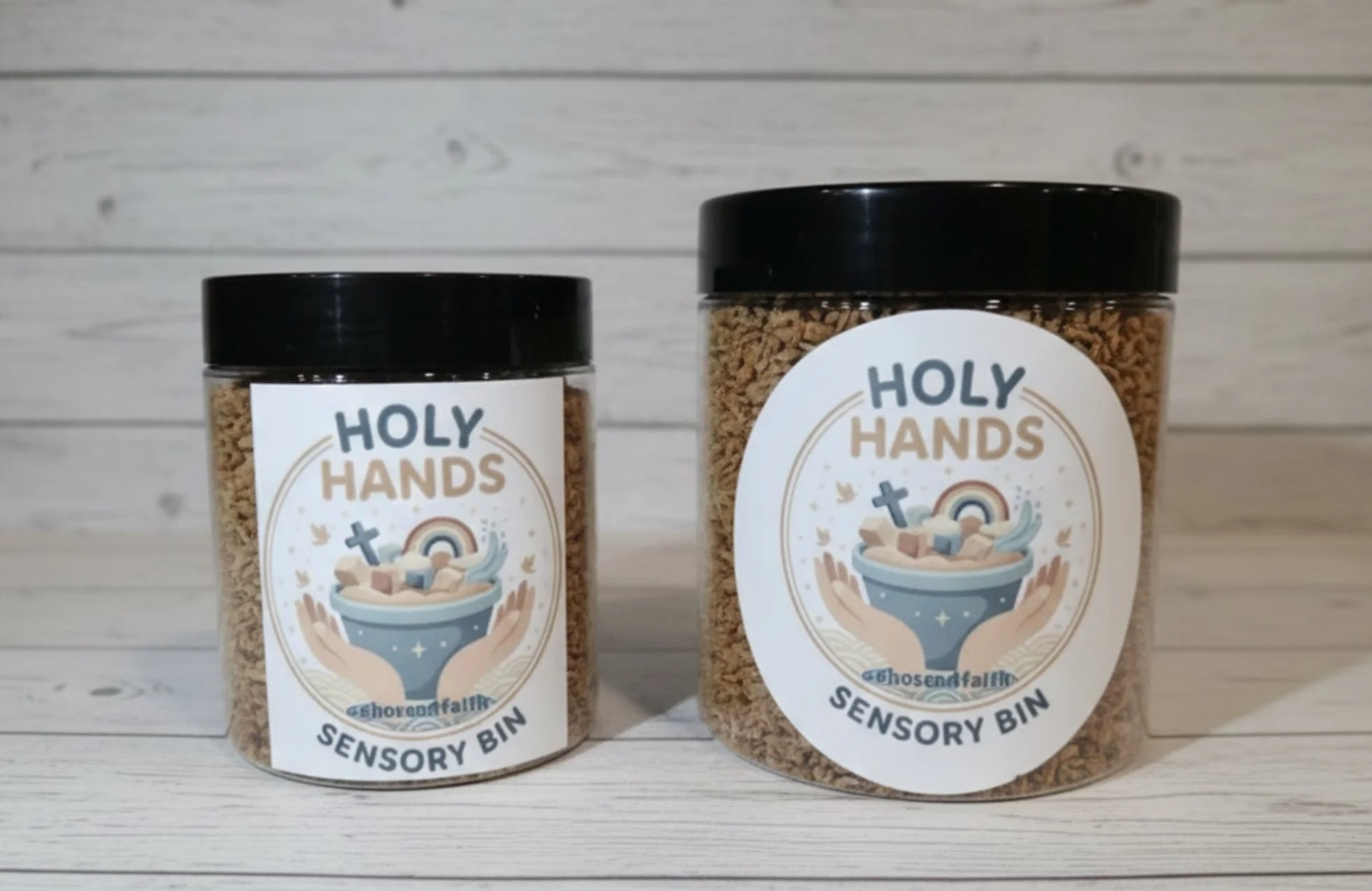 8 oz Brown Sand Color Pluffle