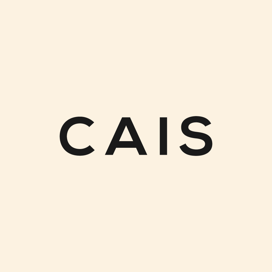 The 'CAIS' logo in black capital letters on a beige background.