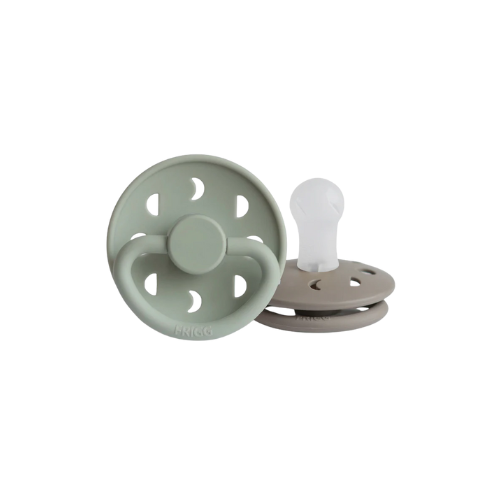 FRIGG Moon Silicone Pacifier 2-Pack