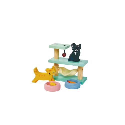 Set de juego de gatos