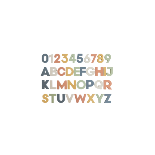 Letters & Numbers Bath Play Set