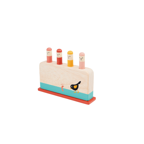 Juguete de presión y rebote para bebés