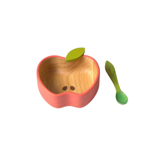 Pepa The Apple Set Bol & Cuchara