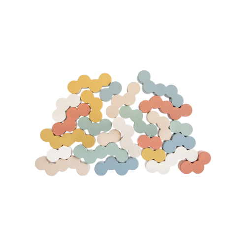 Bloques de balance de madera