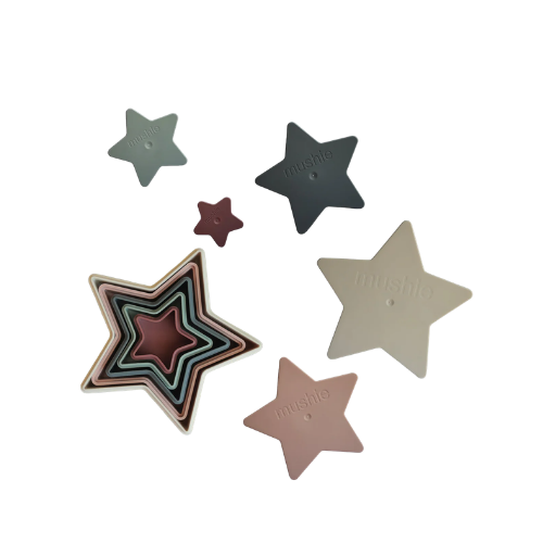 Juego apilable de estrellas