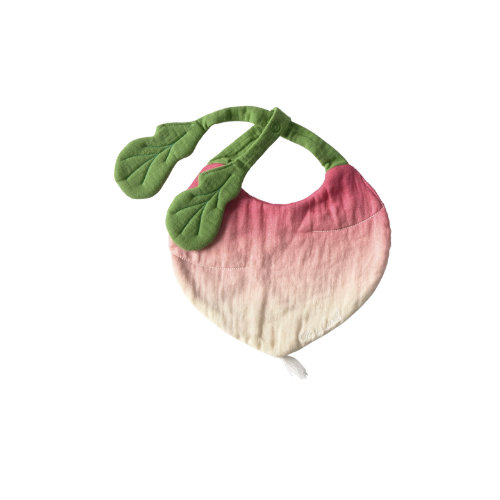 Ramona The Radish Babero