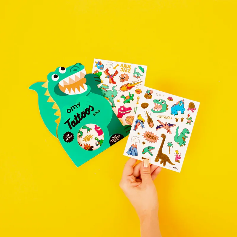 Tatuajes Temporales - Dinosaurios
