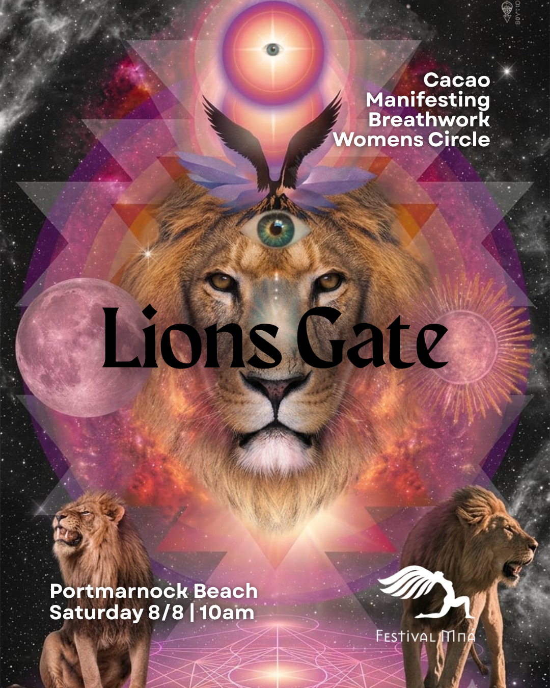 Etheral lion