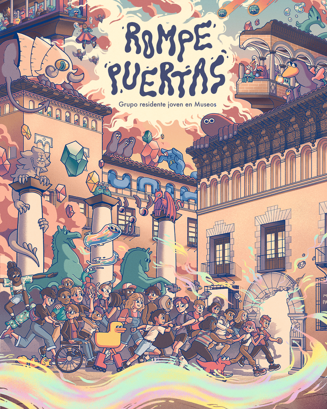Cartel de Rompepuertas. 