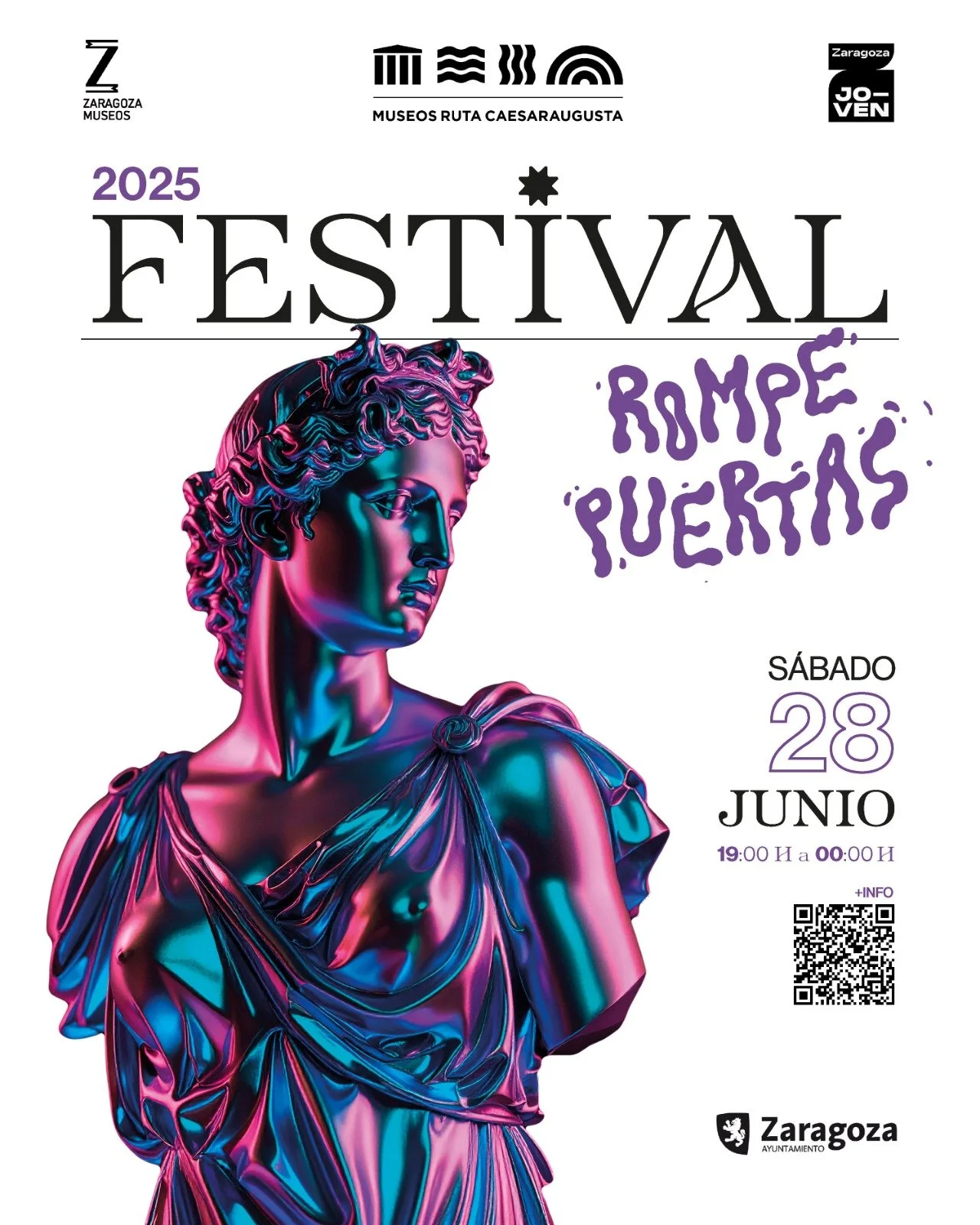 Cartel del Festival Rompepuertas 2025. 
