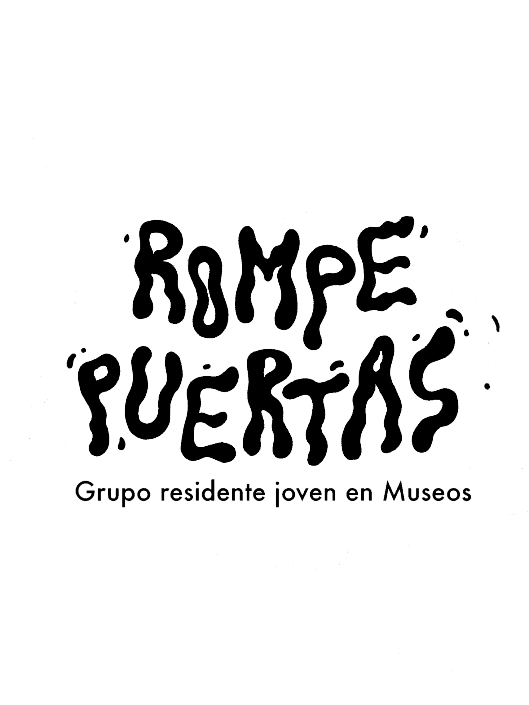 Logo Rompepuertas en negro