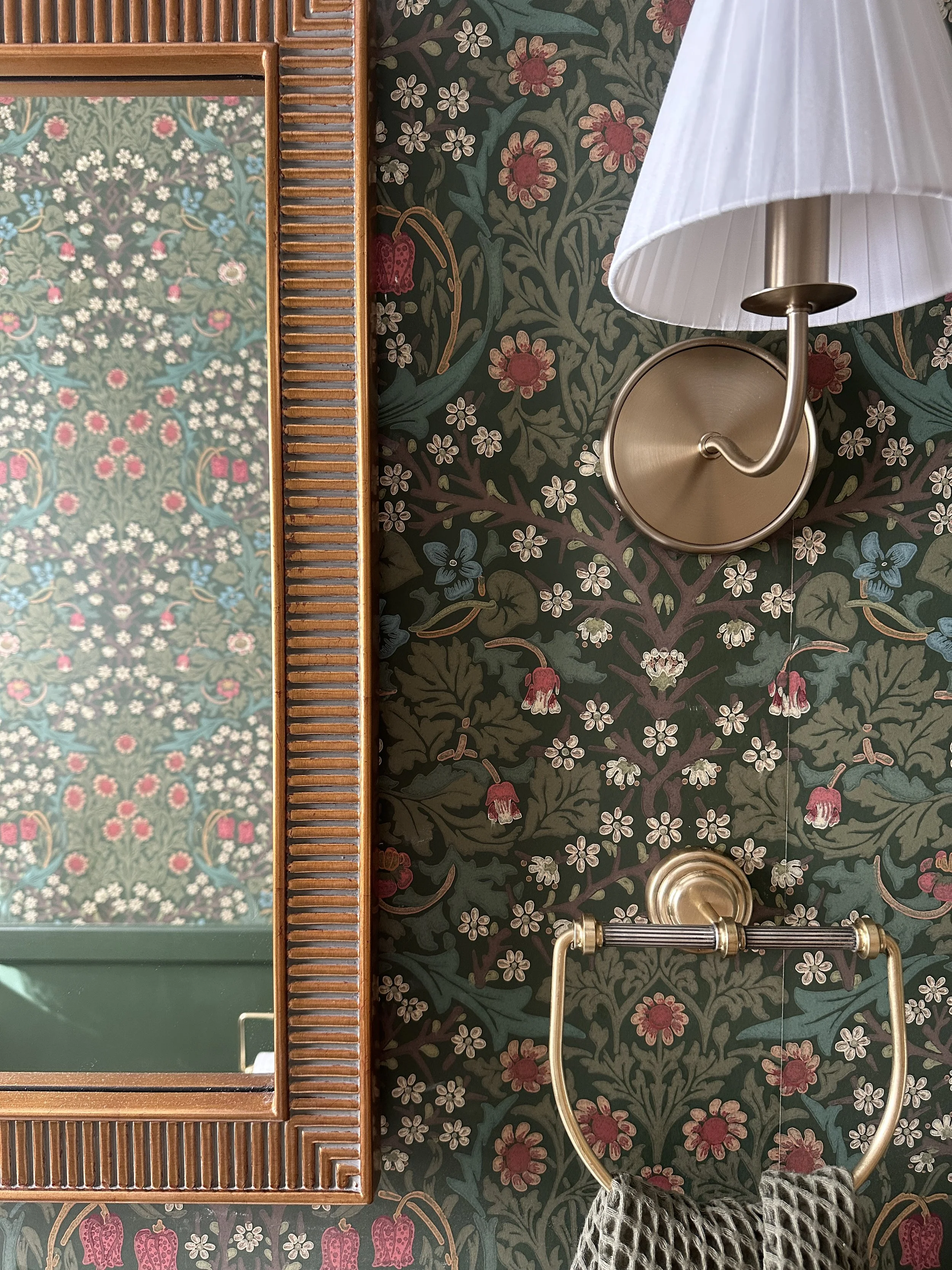Upstate Cottage Powder Room