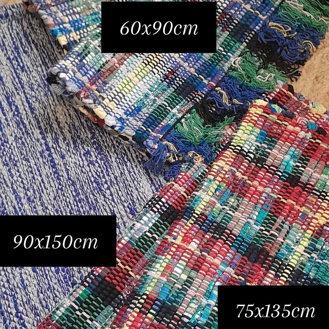 Prynhawn da. Good afternoon. ☺️

Some new stock from Absolutely Natural. All about the squares and plaid-style patterning today. 🟨 ⬛️ The lovely 😍 chequered rug is also machine washable. 🫧 🟧 🟫 🟥

Open today until 4pm and half day on the morrow: