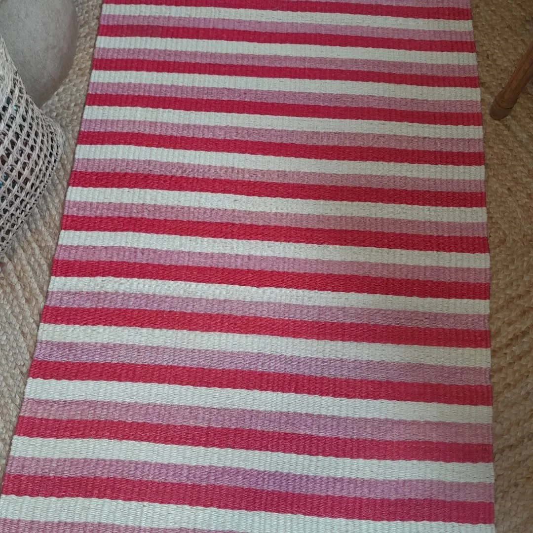 Bore da. It's a beautiful day today! 🌞

As promised, photos of the new #fairtrade stock - three stunning sisal #rugs and three fabulous #bolgabaskets. 😍

#rugshop