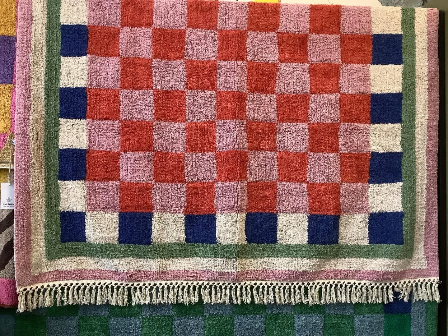 Bore da. Good morning! 👋

It&rsquo;s FRIDAY, so the @cardiganfarmersmarket is in full swing until 2pm. All of the shops are open downstairs, too. Come to see us! ☺️

Today, a tale of little and large. I&rsquo;ve re-jigged the rug rack so that you ca