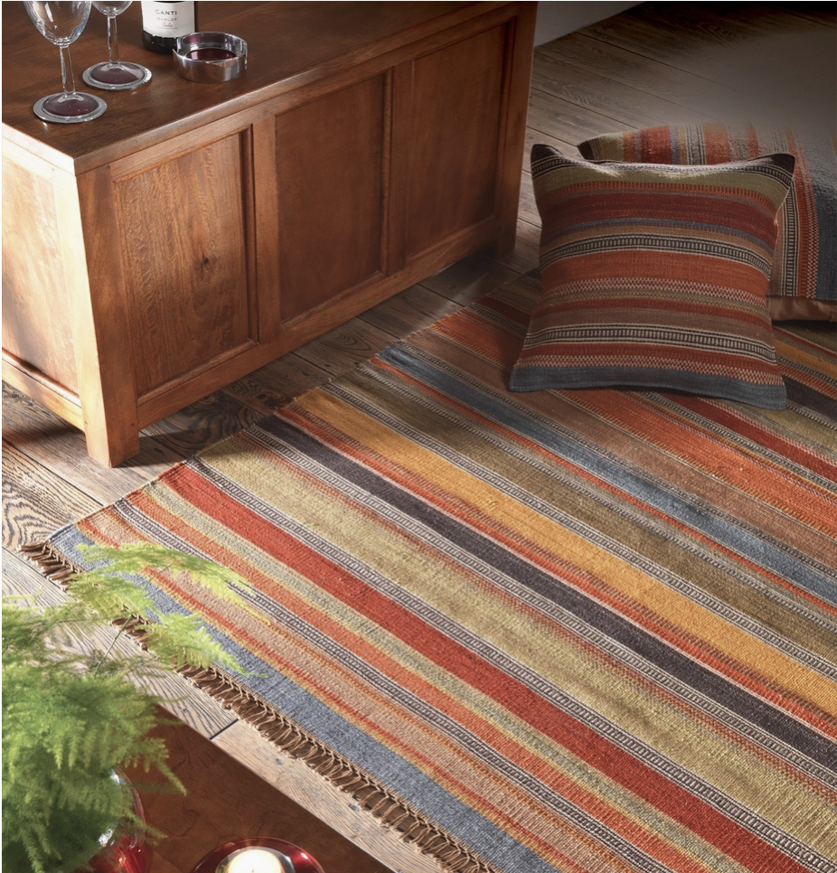 Namaste, Ooty Stripe Rug. Misc. sizes available