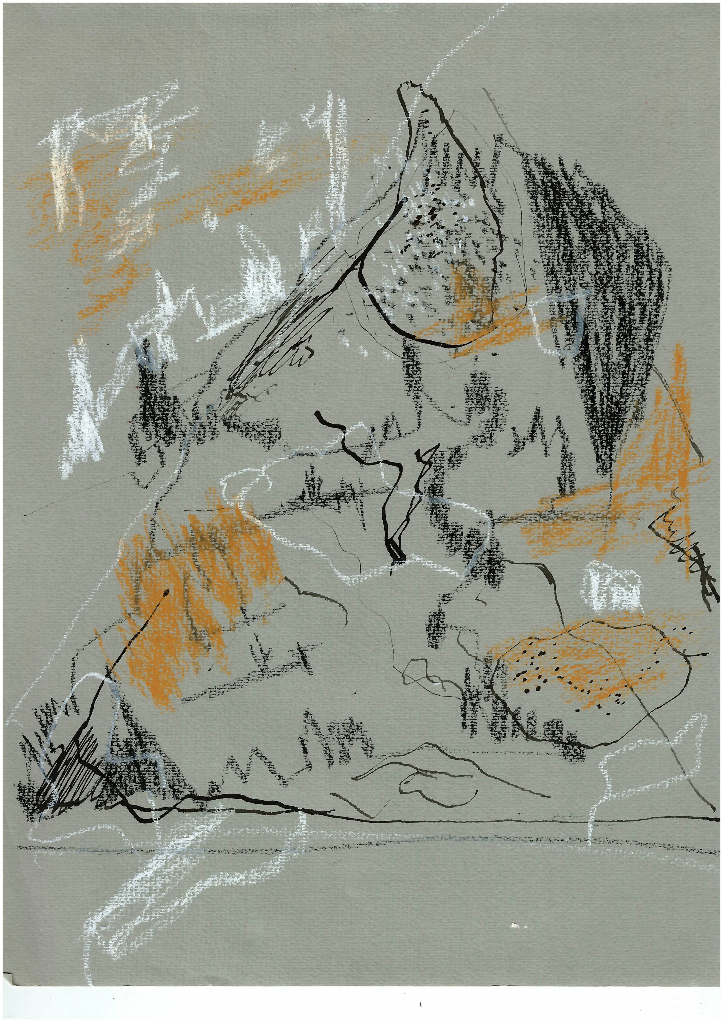 Drawing with Sticks using Ink