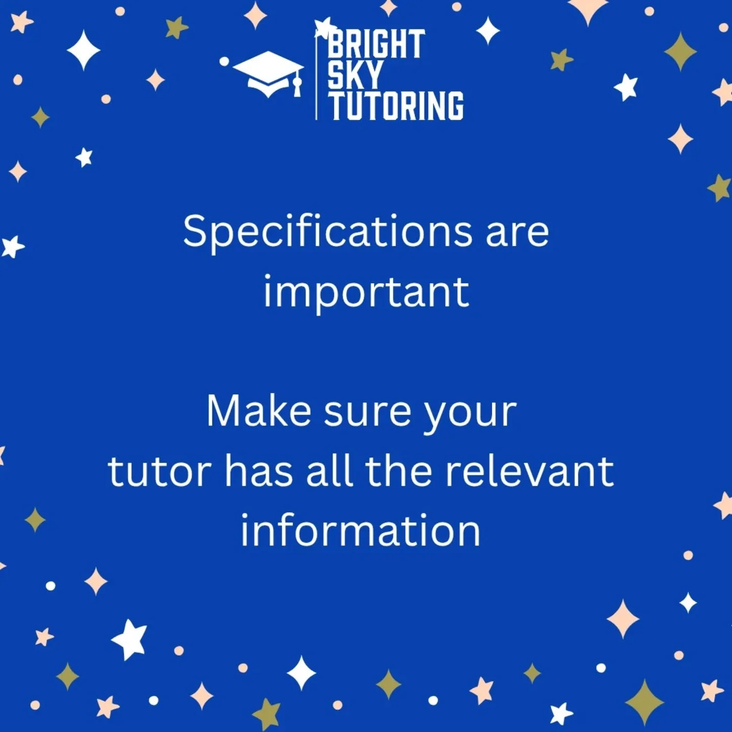 I saw a bit of a tutoring horror story the other day on another tutoring page - a tutor had prepared a student for the wrong syllabus. 

It is so important that the tutor you use understands the specification your child is using and the specific requ