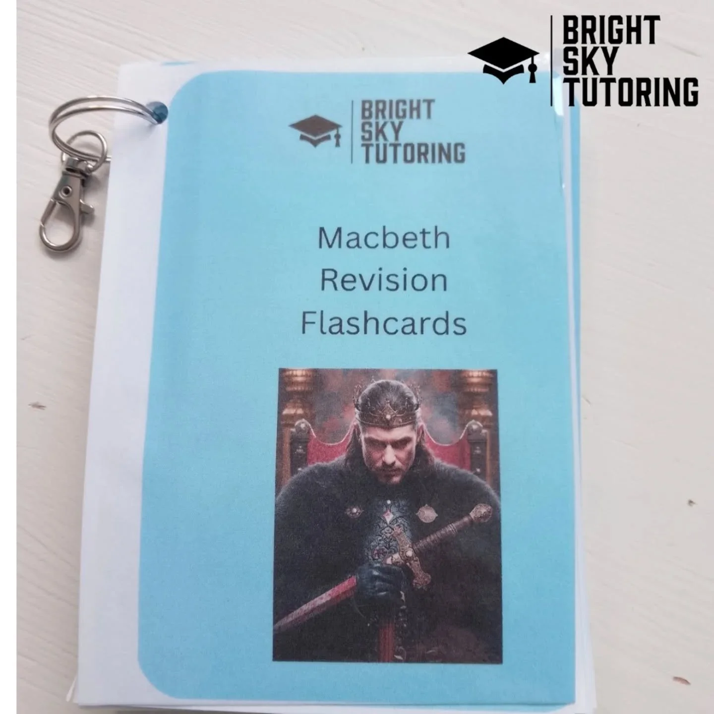 Looking for your own set of Macbeth revision flashcards? You can now download and print these cards for only &pound;2 from the Bright Sky Tutoring shop. Just follow the link in my bio. There are still loads more resources to come, so keep your eyes p