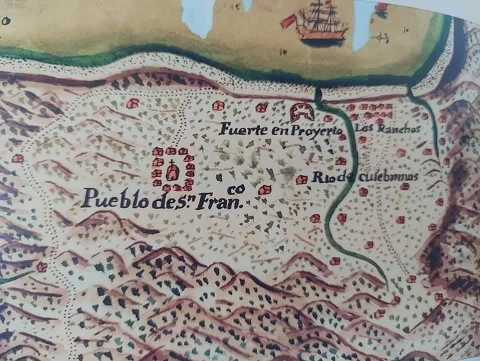 1737 - Mapa Aguada 1737 