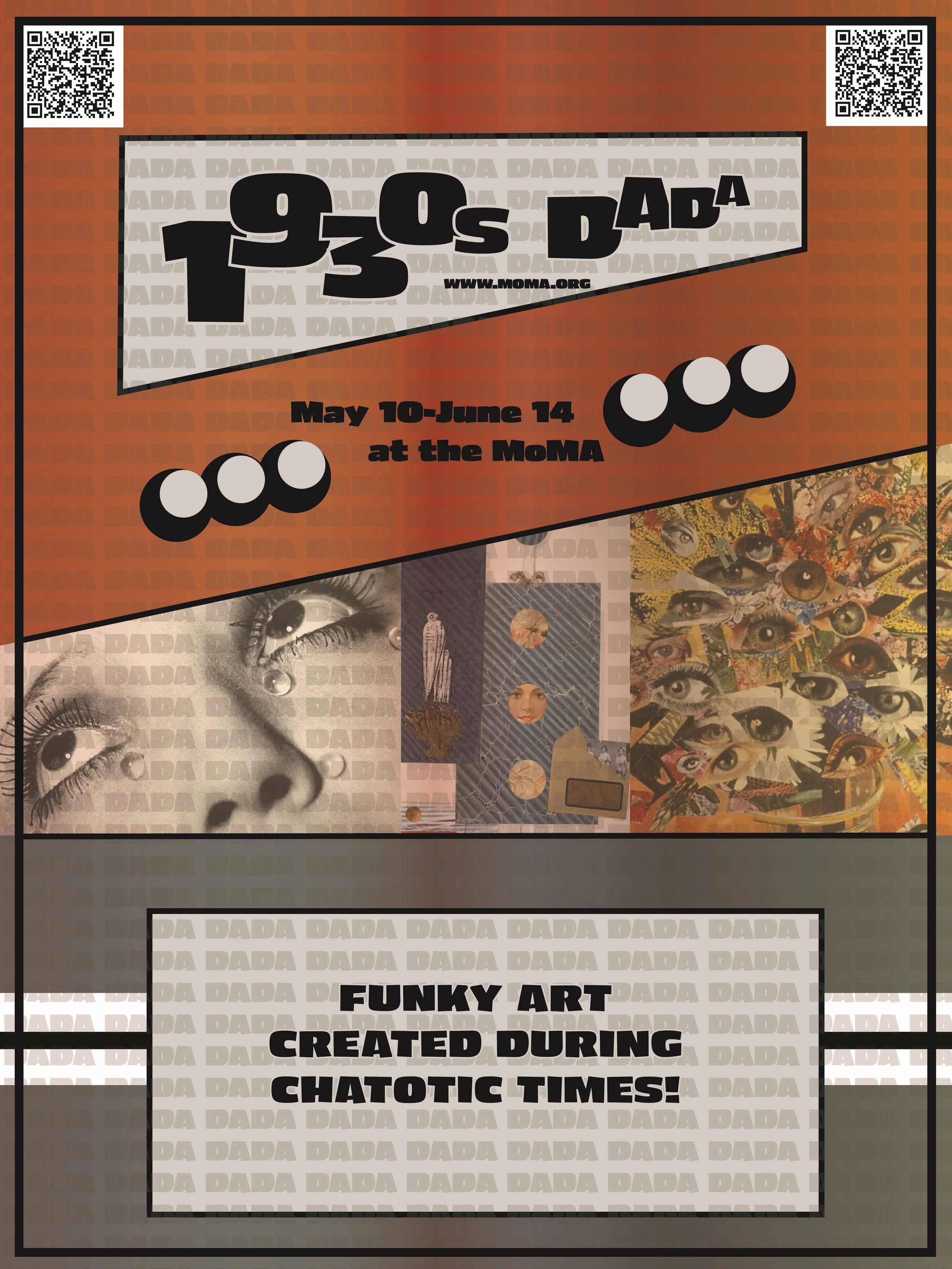 1930s Dada Exhibition Poster
(April 2023)