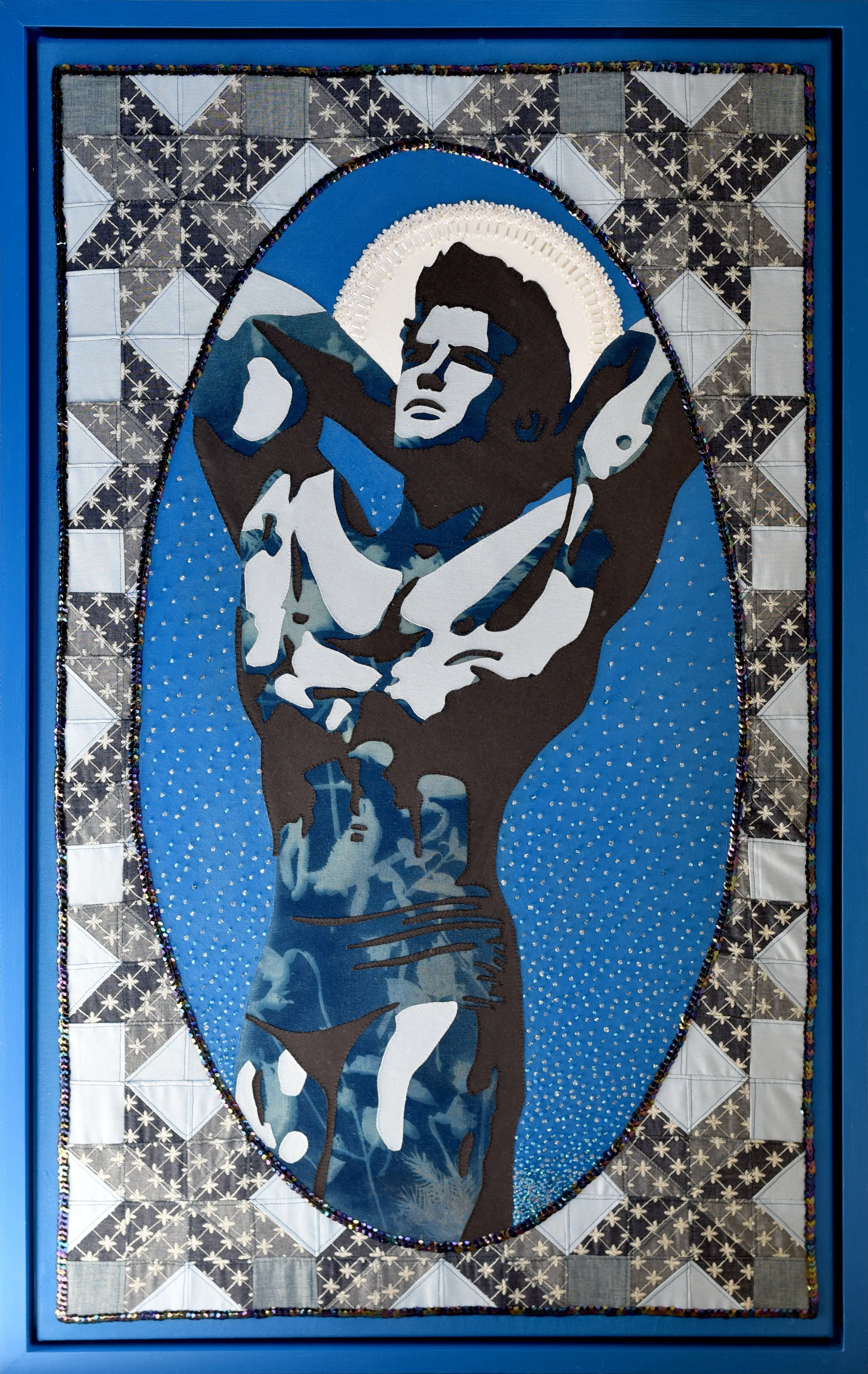 Mixed media on canvas.

60 x 100 cm. / 65 x 105 cm. Framed.

2026