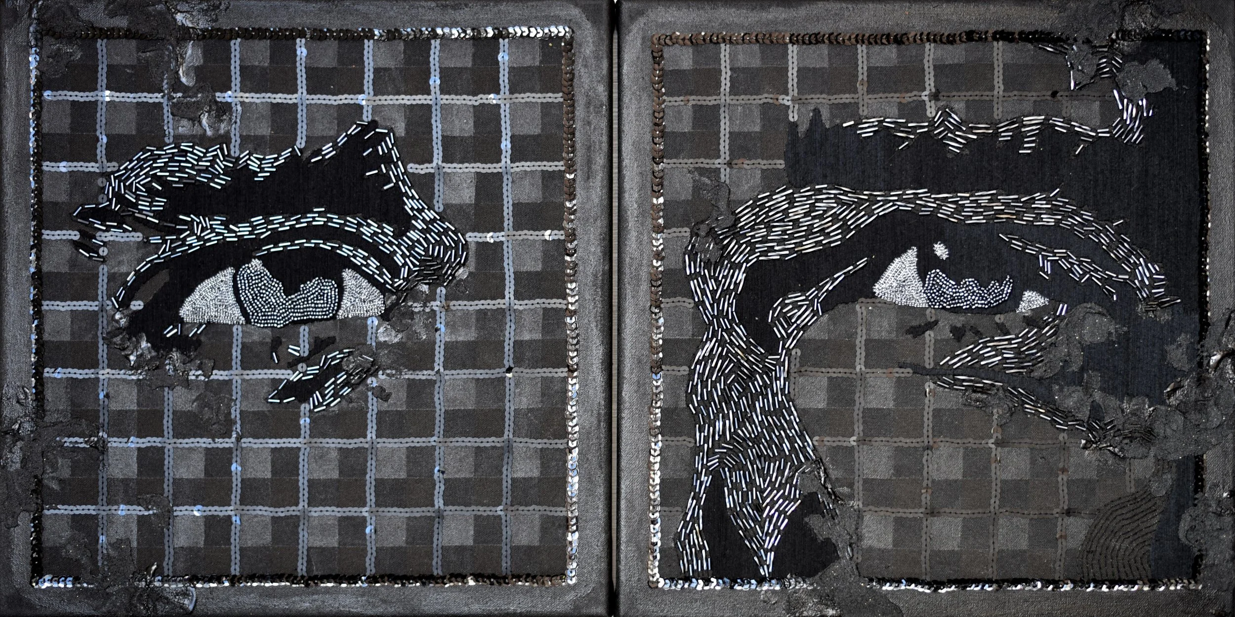 Mixed media on canvas. 

35 x 70 cm.

2023
