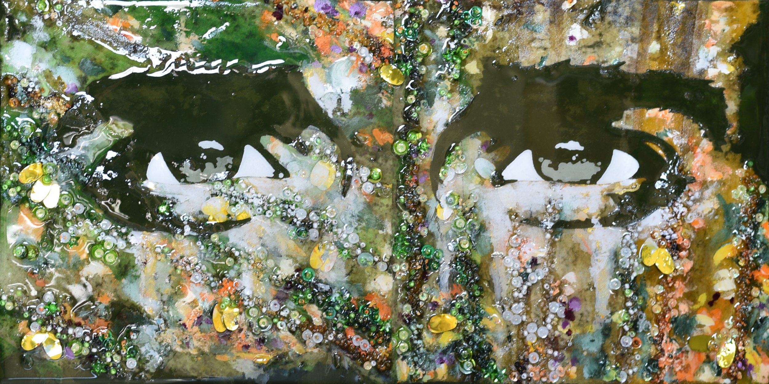 Mixed media on panel

30 x 60 cm. 

2026