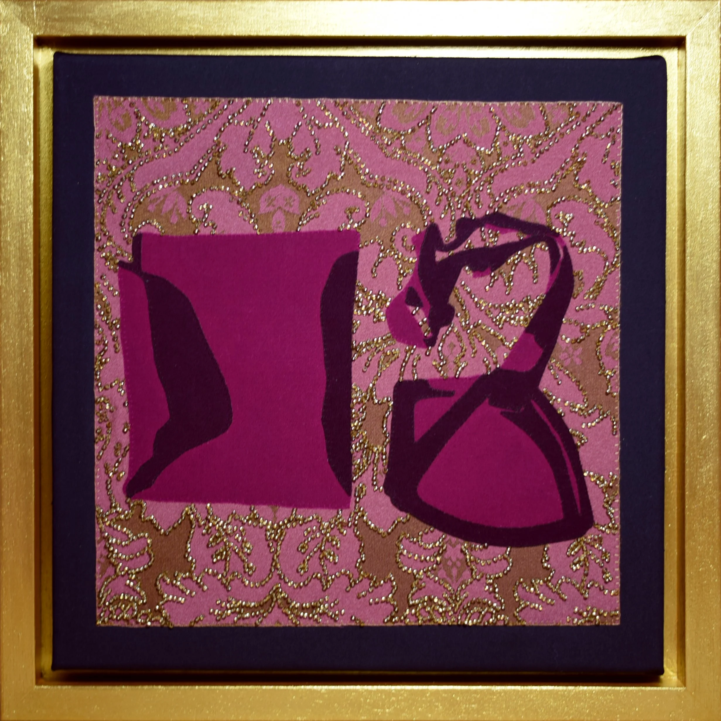 Princess Skullface Sings - Neon Blonde

Mixed media. 

30 x 30 cm./ 35 x 35 cm. Framed