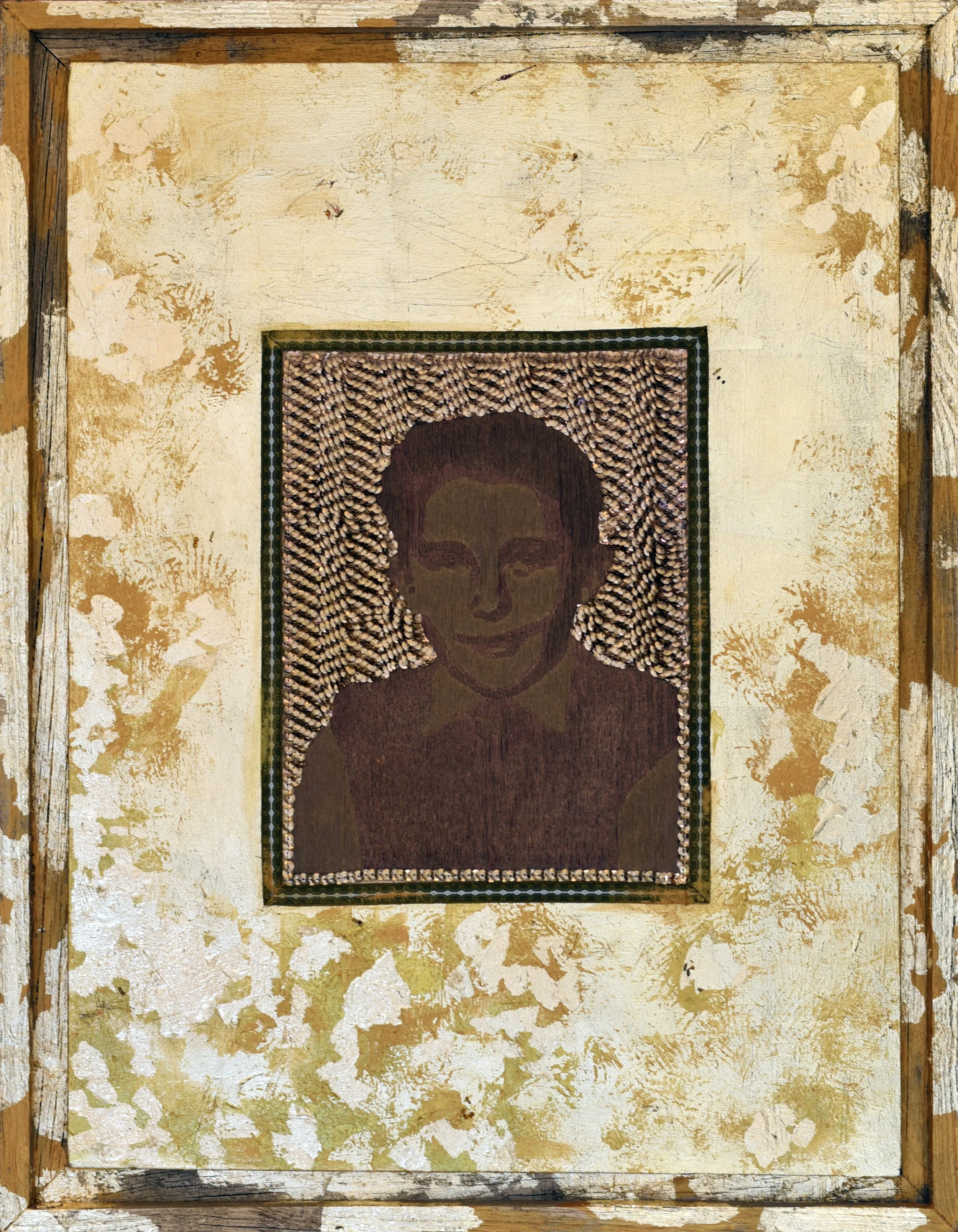 Embroidery and mixed media on canvas.

60 x 80 cm. / 70 x 90 cm. Framed.

2026