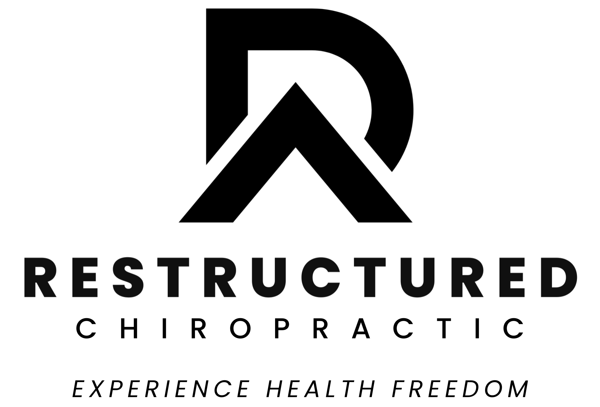 The image features the words "RECONSTRUCTED AND RESTRUCTURED" in bold black text on a white background, with the words "AND RESTRUCTURED" magnified, crossing the entire width of the image.