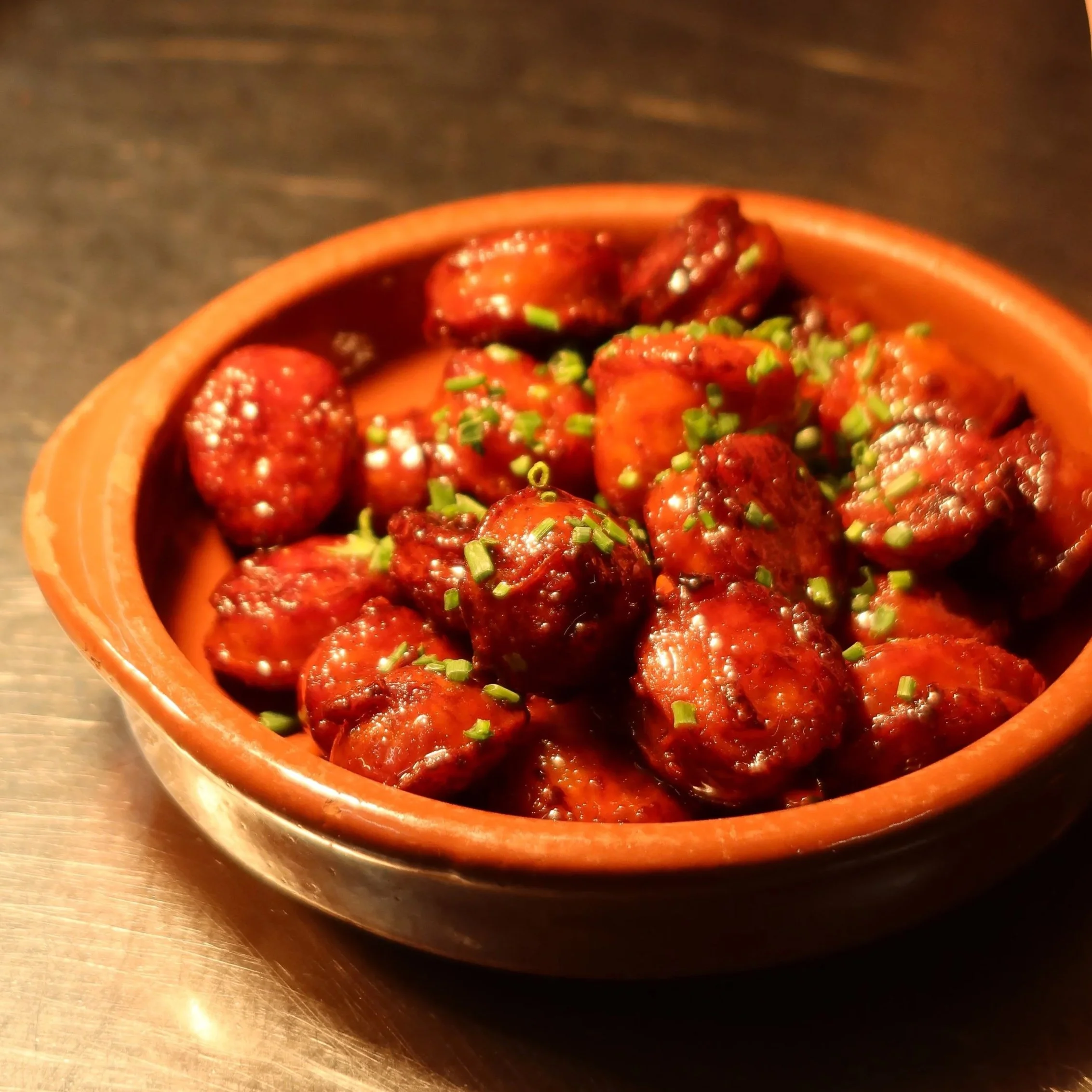 CHORIZOS A lA MIEL